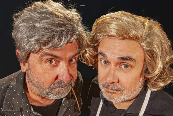 Carles Xuriguera i Fel Faixedas a 'Les mares' Carles Xuriguera i Fel Faixedas a 'Les mares'