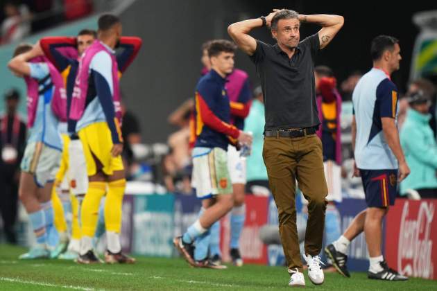 Luis Enrique quan va ser entrenador de la selecció espanyola / Gtres Luis Enrique quan va ser entrenador de la selecció espanyola / Gtres