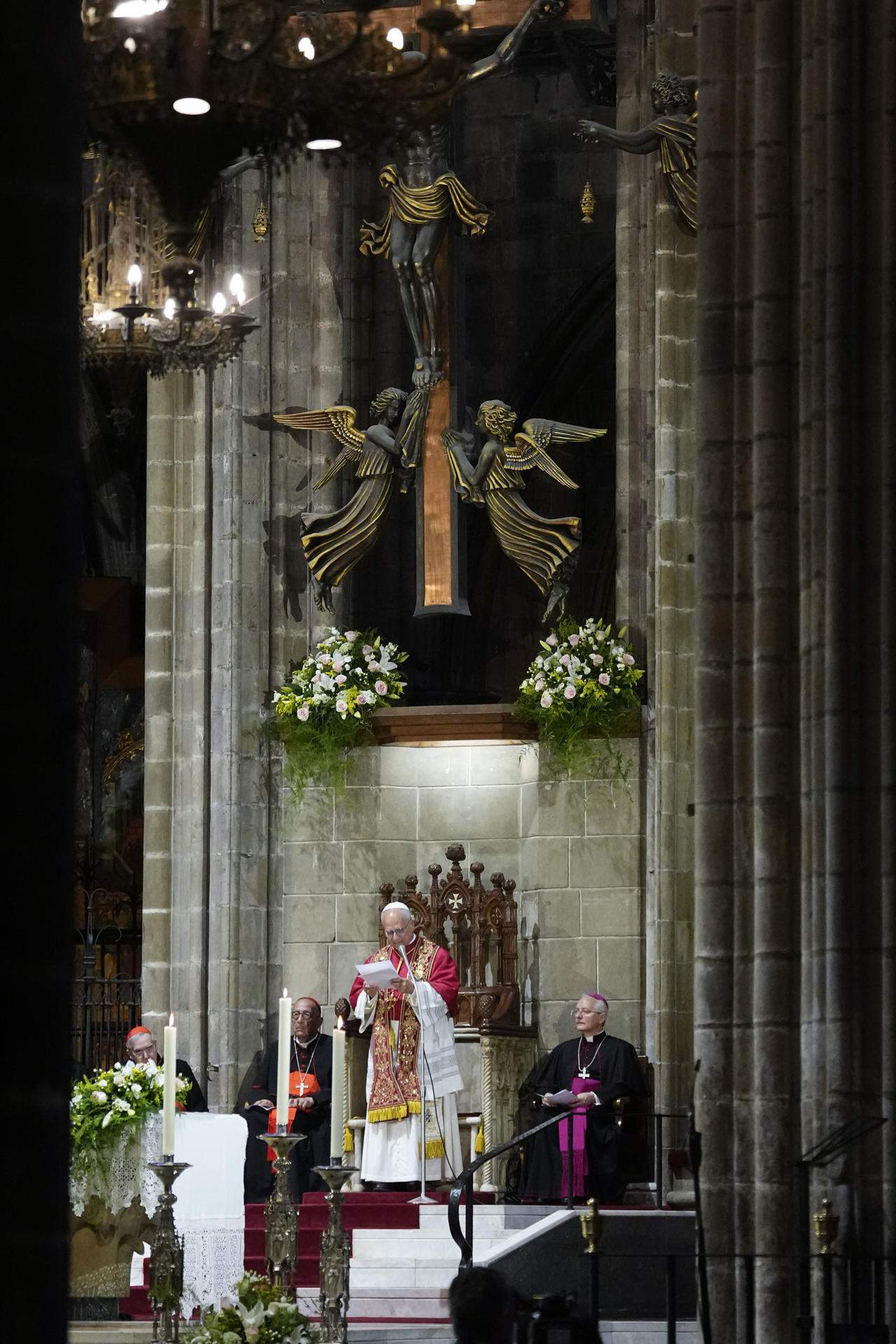 papa lleó xiv catedral barcelona efe papa lleó xiv catedral barcelona efe