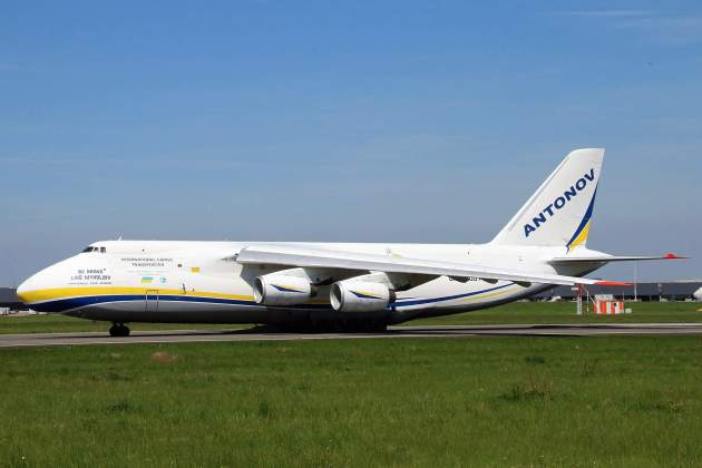 Un dels avions d'Antonov Airlines / Colin Cooke Un dels avions d'Antonov Airlines / Colin Cooke