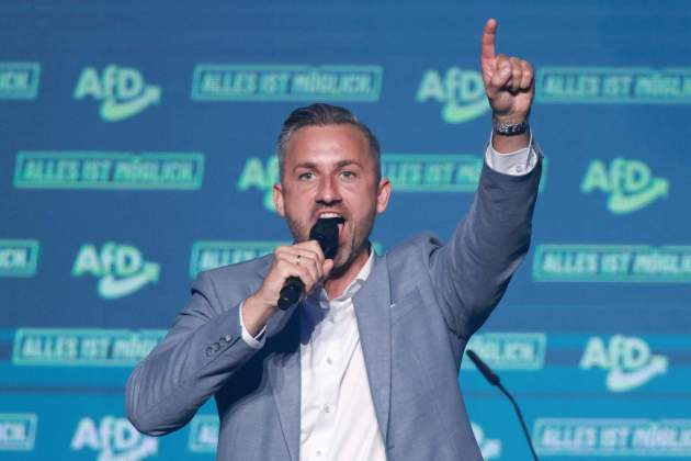 Esdeveniment final de campanya de l'AFD abans de les eleccions estatals de Saxònia-Anhalt / EFE Esdeveniment final de campanya de l'AFD abans de les eleccions estatals de Saxònia-Anhalt / EFE