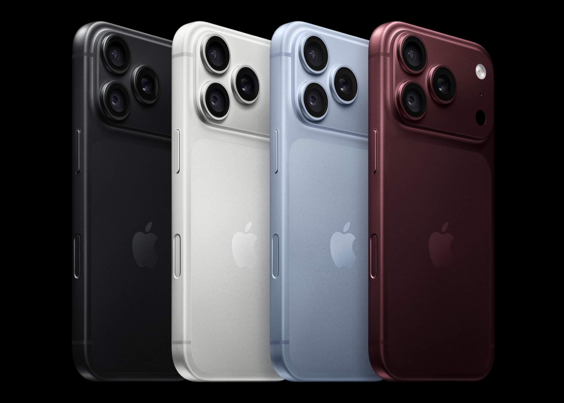 Apple iPhone 18 Pro color lineup 260909 big.large 2x Apple iPhone 18 Pro color lineup 260909 big.large 2x
