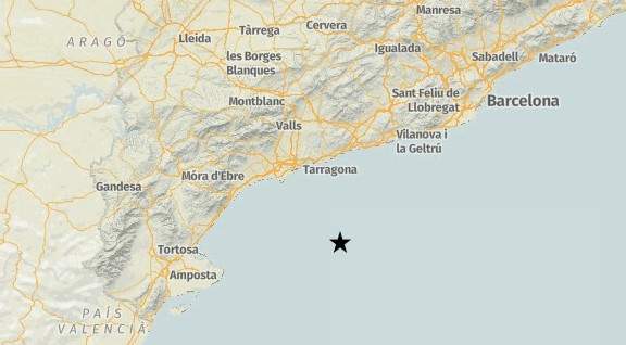 Terremoto en el Mediterráneo Terremoto en el Mediterráneo