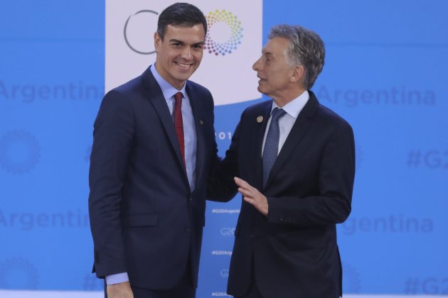 pedro sanchez mauricio macri efe