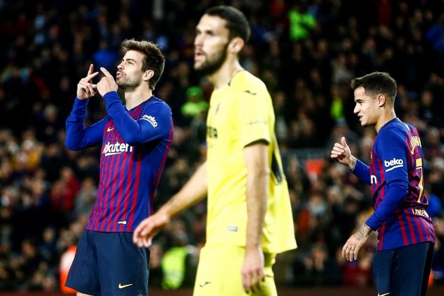 pique coutinho barça vila real efe