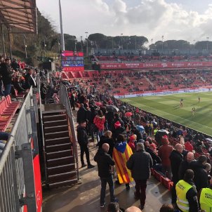 estelada montilivi girona barça Pau Cusi