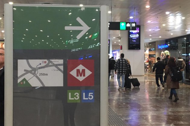 el nacional accés metro l3 i l5 pepa masó el nacional accés metro l3 i l5 pepa masó