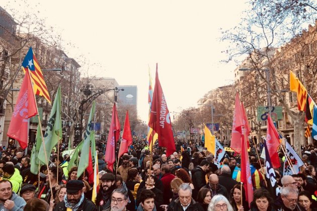 ELNACIONAL vaga general barcelona marina fernandez ELNACIONAL vaga general barcelona marina fernandez
