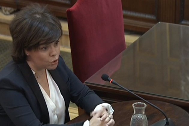 judici procés   Soraya Saenz Santamaria declarant