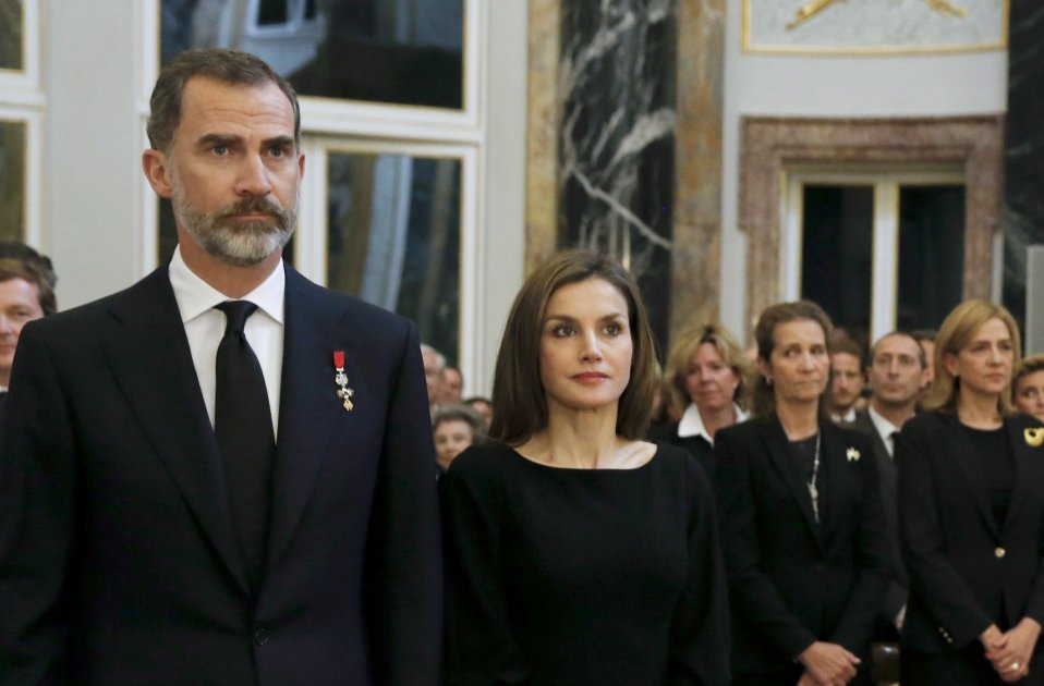 felip leticia elena cristina funeral gtres