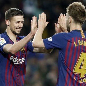 Lenglet Rakitic Barça Reial Societat EFE