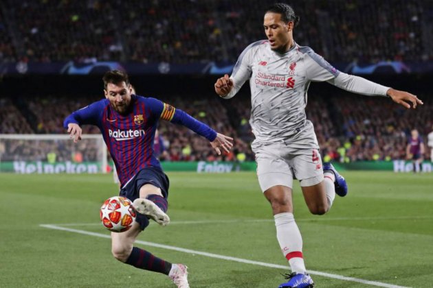 Messi Van Dijk Barca Liverpool EFE