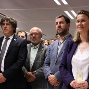 puigdemont serret comin puig diada brusseles - acn