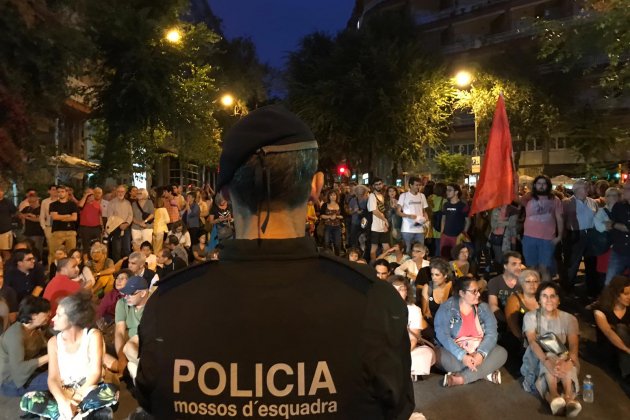 Manifestacio Barcelona detenció CDR terrorisme - Carlota Camps