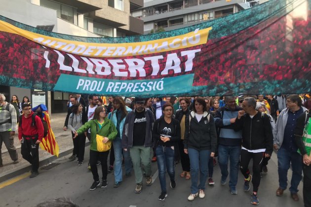 Marcha por|para la Libertad Girona Carlota Camps