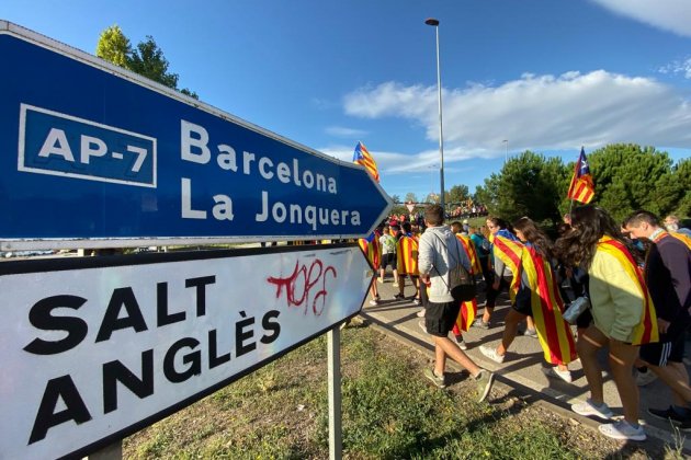 Se marcha por|para la Libertad Girona - AP7 - Marc Ortín