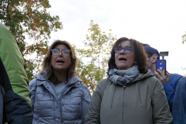 Laura Masvidal Jordi Turull Blanca Bragulat plaza 1 de octubre de Vic - ACN