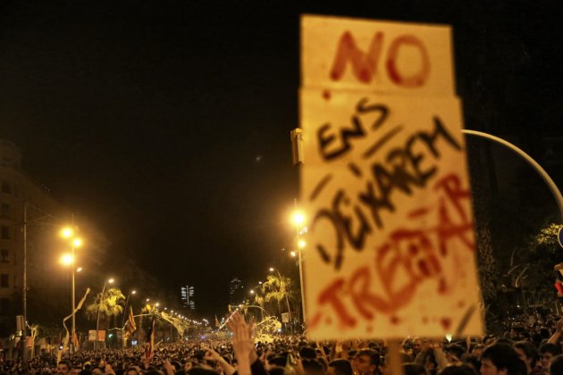 Manifestacio CDR Barcelona - Sira Esclasans