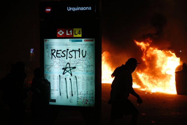 barricadas urquinaona vaga general - Sergi Alcàzar