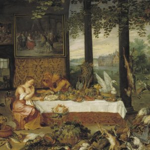 Jan Brueghel I & Peter Paul Rubens   El gusto 'El club dels sibarites' Tanizaki (Museo del Prado)