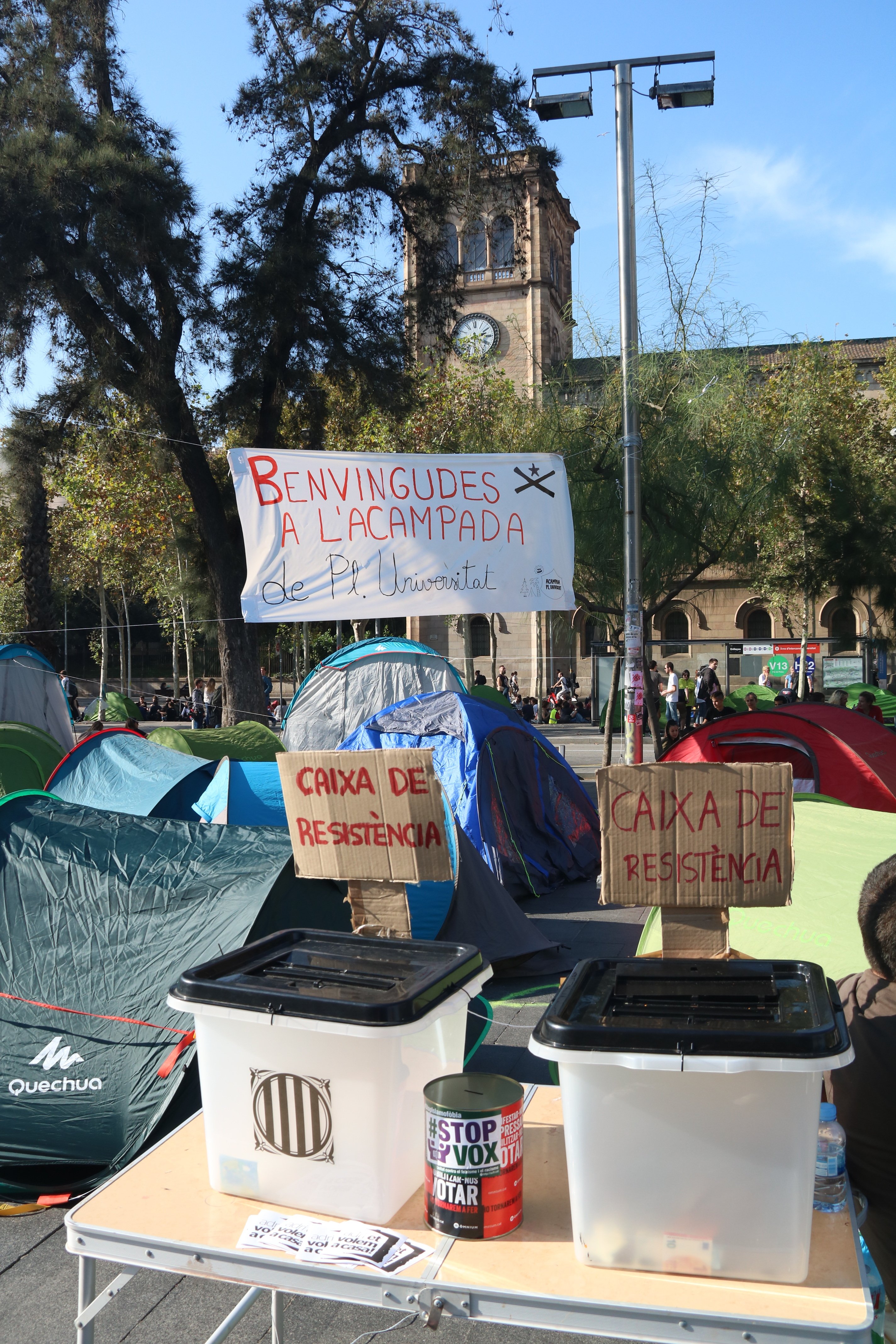 Un agent de la Guàrdia Urbana de Barcelona, contra l'amnistia d'un independentista que li va trencar el nas