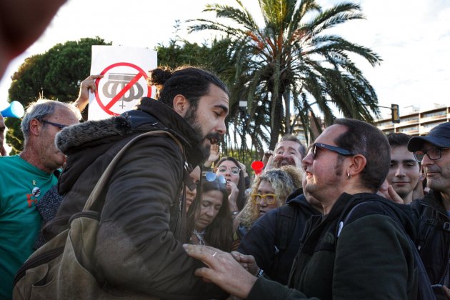 ELNACIONAL manifestacio visita rei felip vi diagonal - mireia comas