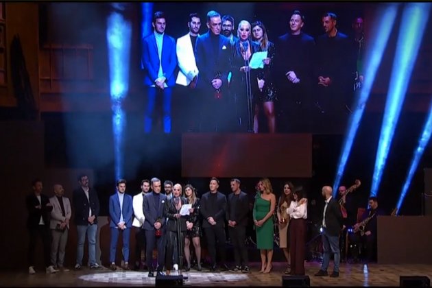 Belén Esteban Premios Iris grup Telecinco