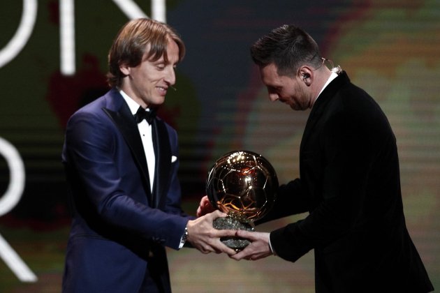 Luka Modric Leo Messi Pilota Oro 2019 EFE