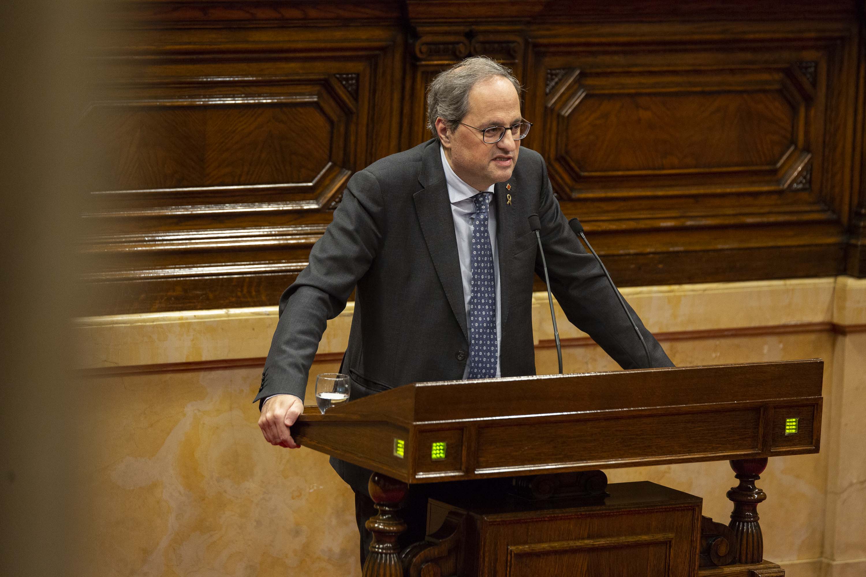 El TC rechaza el recurso de amparo de Quim Torra contra la decisión de la JEC de retirarle el escaño